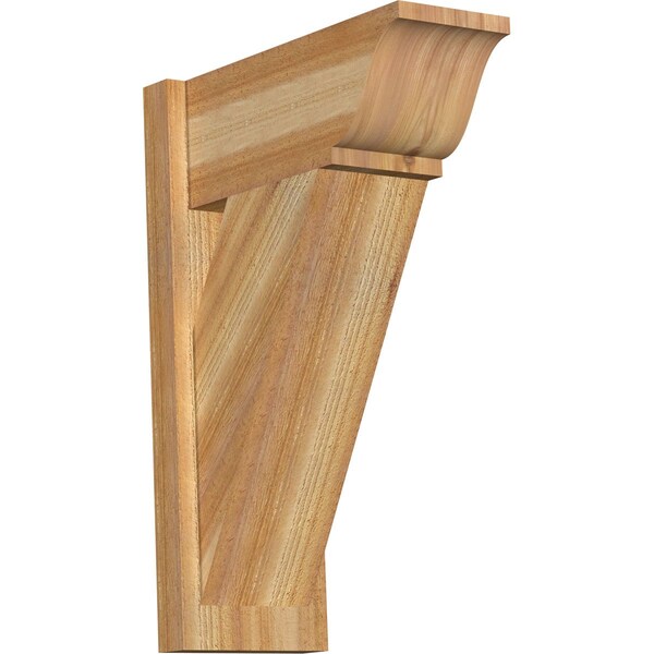 Ekena Millwork Traditional Rough Sawn Traditional Outlooker, Western Red Cedar, 8"W x 18"D x 26"H OUT08X18X26TRA01RWR - main